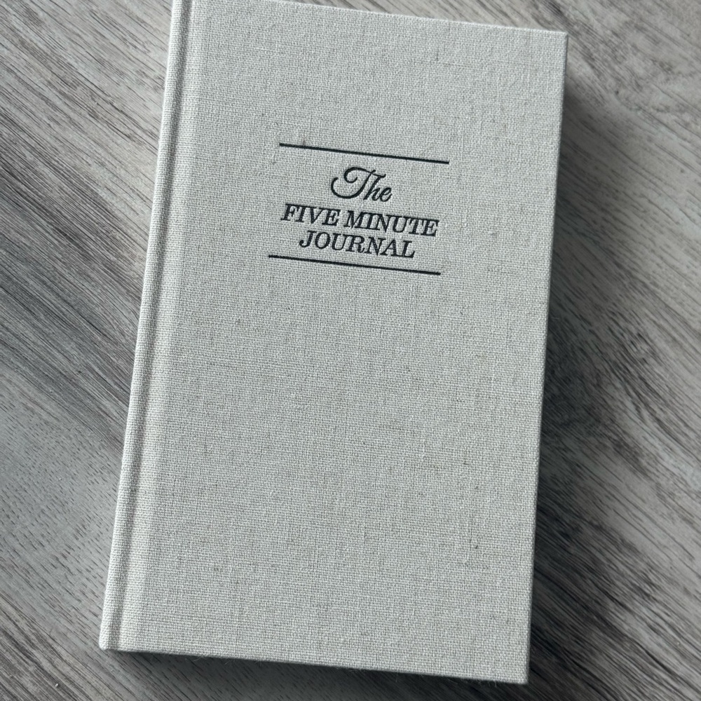 The Five Minute Journal - Gray